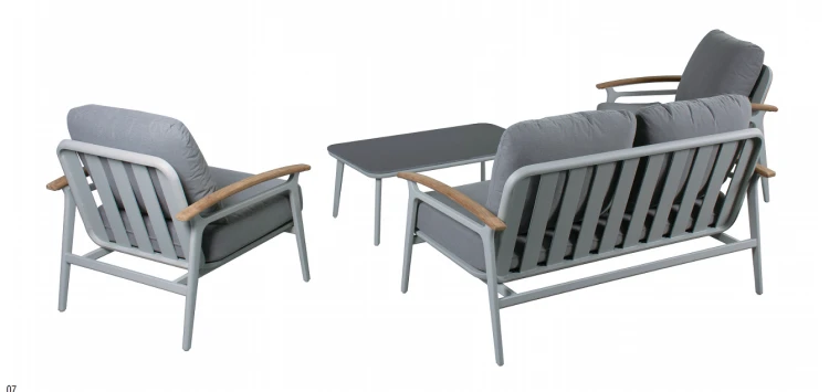 Aluminium Garden Corner Sofa