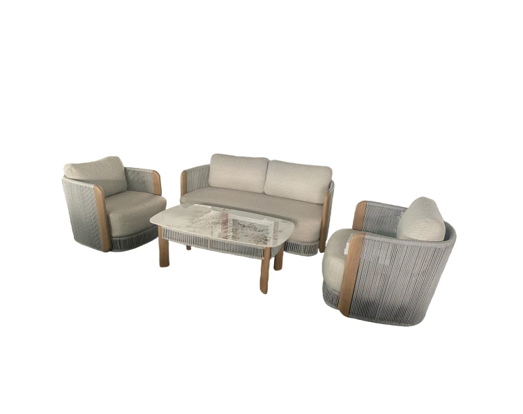 aluminum frame outdoor sofa