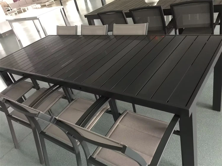 Garden Extendable Table And Chair Set