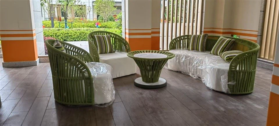 Outdoor Rattan Sofa Set