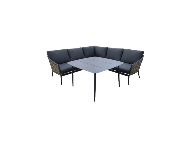 Rattan Corner Sofa